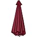 Best Choice Products SKY129 Umbrella Other, Burgundy