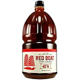 Red Boat Fish Sauce, 40N, Bulk Bottle for Restaurants. 68 Oz. (2L)