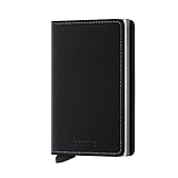 Secrid Men Slim Wallet Genuine Leather Vintage RFID Safe Card Case for max 12 cards