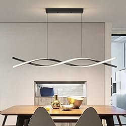 Mikeru Modern Pendant Lights Kitchen Island, 47inch