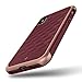 Caseology Parallax for iPhone Xs Case (2018) / iPhone X Case (2017) - Award Winning Design - Burgundy