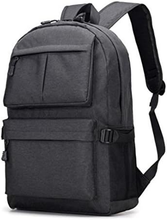 WWQY Laptop Backpack with USB Charging Port, Water Resistance Notebook Backpack 13.3Inch Anti Theft Rucksack/Backbag/Daypack/Multifunction Travel Bag College School Bags for Men Women, black