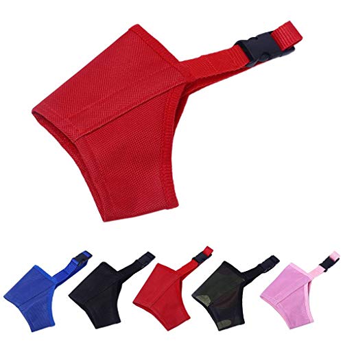 Zerama Dog Muzzles Anti-Biting Barking Pet Adjustable Dog Muzzle Mouth Cover Small Medium Large Extra Dog