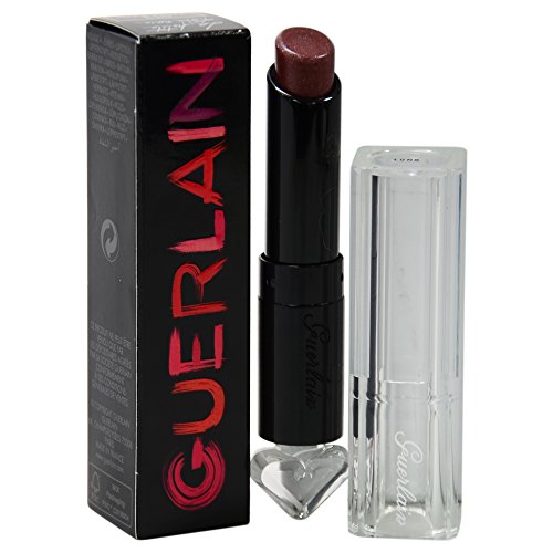 Guerlain La Petite Robe Noire Deliciously Shiny Lip Color # 013 Leather Blazer Lipstick for Women, 0.09 Ounce