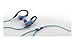 Philips SHQ3200PP/28 Action Fit Sports Ear Hook Headphones, Purple