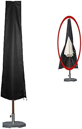 YELAIYEHAO Detachable Waterproof Outdoor Patio Zipper Parasol Umbrella cover bag for Outdoor Patio Umbrellas