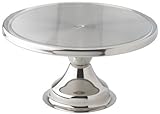 Winco CKS-13 Stainless Steel Round Cake Stand, 13-Inch,Set of 6