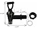 Coffee Urn Replacement Spigot Spout, Large Replacement Coffee Carafe and Decanter Replacement Spout