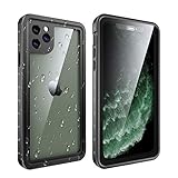 AMORNO iPhone 11 Pro Max Waterproof Case, Underwater Full Sealed Cover Full Body Rugged with Built-in Screen Protector Shockproof Dustproof Cases for iPhone 11 Pro Max 6.5 inch 2019