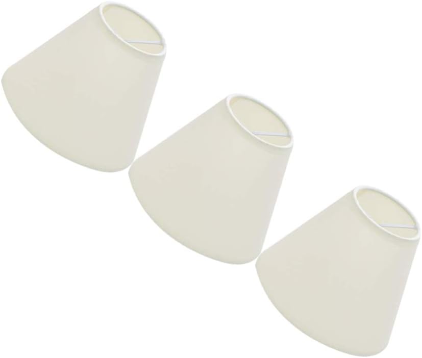 Uonlytech Lamp Shade Linen Fabric Lamp Cover for Chandeliers Lights Table Floor Wall s Ceiling Replacement - Image 3