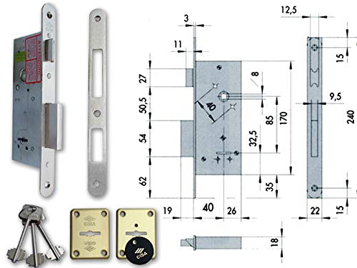 Cisa 48313 57210-50-0 Lock D/Map Infil