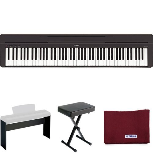 Buy Yamaha P45 Digital Piano Holiday Home Bundle with Furniture Stand