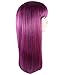 Straight Purple Fancy Wig, HW-1418