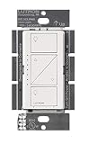 Lutron CECOMINOD005477 PD-6WCL-WH-R Caseta Wireless 150-Watt Multi-Location in-Wall Dimmer, White