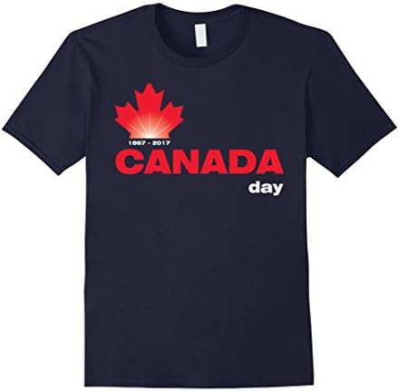 Men's Canada day 2017 TShirt XL Navy