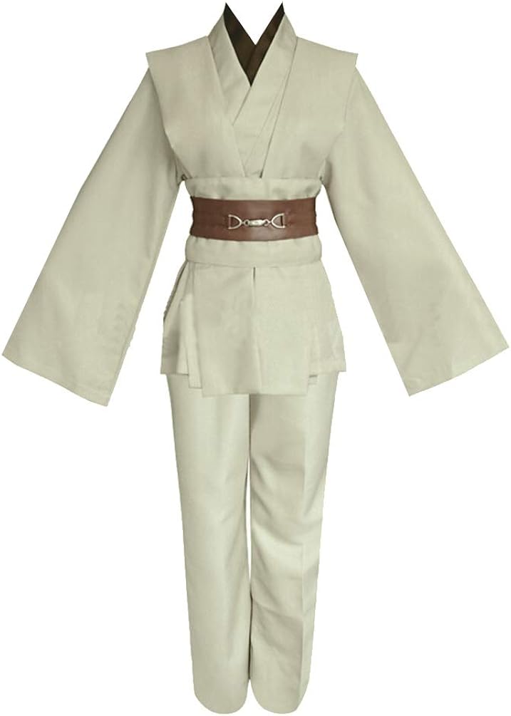 GOLDSTITCH Men Tunic Hooded Robe Cloak Knight Fancy Cool Cosplay Costume: Clothing