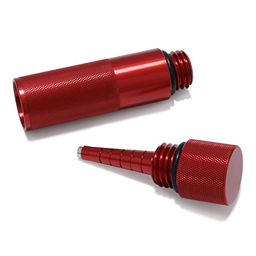 image for Yoursme Red Mess Free Oil Change Funnel, Magnetic Oil Dipstick for Hon