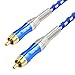 TISINO Dual RCA to XLR Cable, 2 RCA to 2 XLR Male HiFi Stereo Audio Connection Microphone Cable Wire Cord Path Cable - 3 Feet