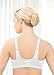 Glamorise Women's Full-Figure Sports Bra, White, 42DD