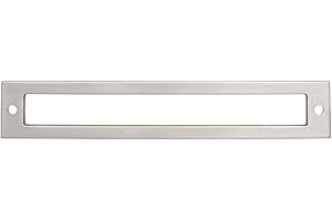 Top Knobs - TK926BSN - Hollin Backplate - Brushed Satin Nickel - Lynwood Collection