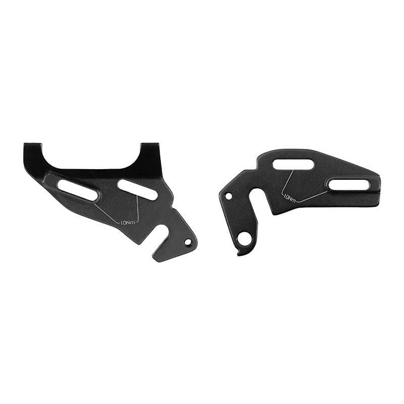 Accell Hunland Unisex - Adult Front Derailleur Hanger Set-3080000090 Set, Black, One Size
