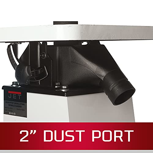 JET JBOS5 Benchtop Oscillating Spindle Sander, 1/2 HP, 1Ph 115V