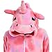 Adult Pajamas Unicorn Costume Onesies for Women Men Teen Girl Animal Onsie Youth,Colorful Unicorn,L Fit Height 66