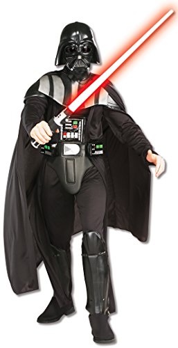 Rubie's Men's Star Wars Deluxe Darth Vader Costume with Lightsaber Bundle - Image 4