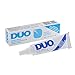 DUO Eyelash Glue – Clear Lash Adhesive for Strip Lashes, Long-Lasting and Waterproof, 0.5 oz, 2 Pack
