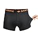 Santic Men's 3D Padded Cycling Shorts bicycle Underwear Black
