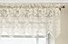 Lorraine Home Fashions Floral Vine 60-inch x 18-inch Valance, Ivory