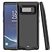 Galaxy Note 8 Battery Case,Ruky 5500mAh Protable Extended Charging Battery Pack for Samsung Galaxy Note 8 6.3-inch Phone - 5500mAh Extended Battery Protective Case Power Pack – (Black)