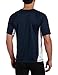 Kanu Surf Men's CB Rashguard UPF 50+ Swim Shirt (Regular & Extended Sizes), Navy, X-Large