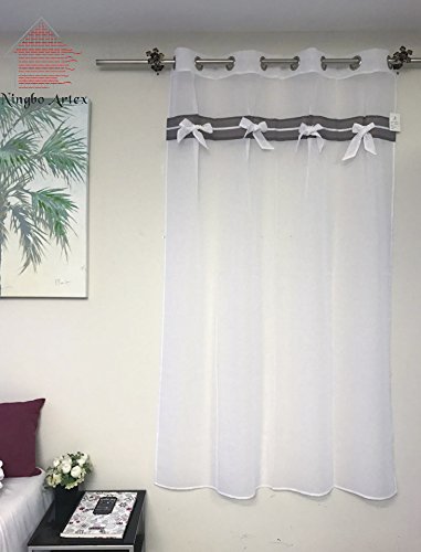 Buy Generic Artex 2017 White Sheer Curtain Window Thread Modern