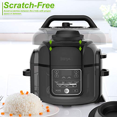 MOMSIV Silicone Lid Stand Pressure Cooker Accessories for Ninja Foodi