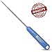 Digital Food Thermometer,Instant Digital Read Thermometer,Best Quick Read Digital Cooking Thermometer for All Food, Grill, BBQ and Candy, Fastest Food Thermometer with LCD Screen by iMallcoo (Blue)