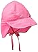 i play. Toddler Flap Sun Protection Swim Hat, Pink, 2T-4T