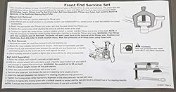 OTC 6295 Front End Service Set for Pitman