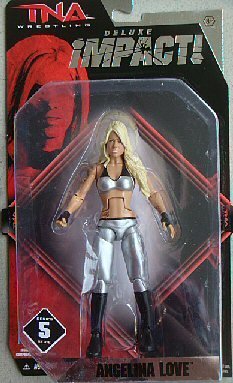 TNA Wrestling Deluxe Impact Series 5 Action Figure Angelina Love