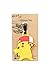 Set of 3 - Super Cute Kawaii Cartoon Silicone Travel Luggage ID Tag for Bags (Pikachu)