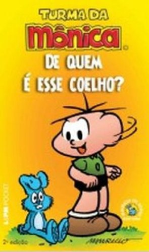 Livro Turma Da Mônica De Quem É Esse Coelho? Coleção L PM Pocket