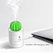 ONUEMP Cactus Humidifiers, Desktop Mini Cool Mist Humidifier 280ml USB Portable Air Diffuser, Auto Shut-off, Best Gift for Christmas, for Bedroom, Baby, Home, Yoga, Office, Travel (White)
