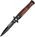 TAC Force TF-428 Series Assisted Opening Folding Knife, Spear Point Blade, 5-Inch Closed