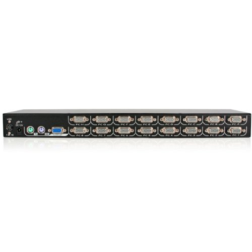 StarTech.com 16-port KVM Module for Rack-mount LCD Consoles with additional PS/2 and VGA Console