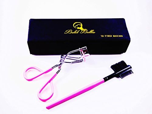 3D Fiber Lash Mascara-Waterproof,Hypoallergenic,Voluminous Eyelash Enhancement Extension for Thicker, Longer, Fuller Lashes: Includes 3D Mascara,Fibers,Pink Eyelash Curler, Eyelash Comb