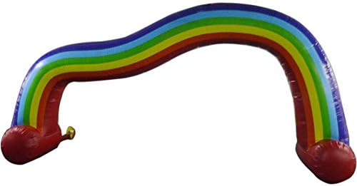 Union sports Inflatable Huge Arch Rainbow Colorful with Air Blower for Party, Amusement Park, Advertising and Restaurant, Show, Exhibition, Opening Ceremony, Hotel, 26.24 x 13.12ft