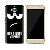 Asus ZenFone 3 Max ZC520TL Case, Starhemei Slim Concise Transparent TPU Soft Shell Ultra thin Flexibility Bumper Rubber Case Cover For Asus ZenFone 3 Max 5.2 Inch (Black-MY phone)