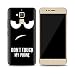 Asus ZenFone 3 Max ZC520TL Case, Starhemei Slim Concise Transparent TPU Soft Shell Ultra thin Flexibility Bumper Rubber Case Cover For Asus ZenFone 3 Max 5.2 Inch (Black-MY phone)