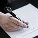 Schneider Base Uni Fountain Pen, Medium Tip, Blue Ink, Black Barrel, 1 Each (160201)