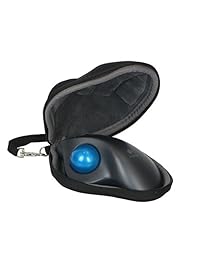Funda de viaje rígida para Logitech M570 Trackball inalámbrico computadora mouse inalámbrico por co2CREA